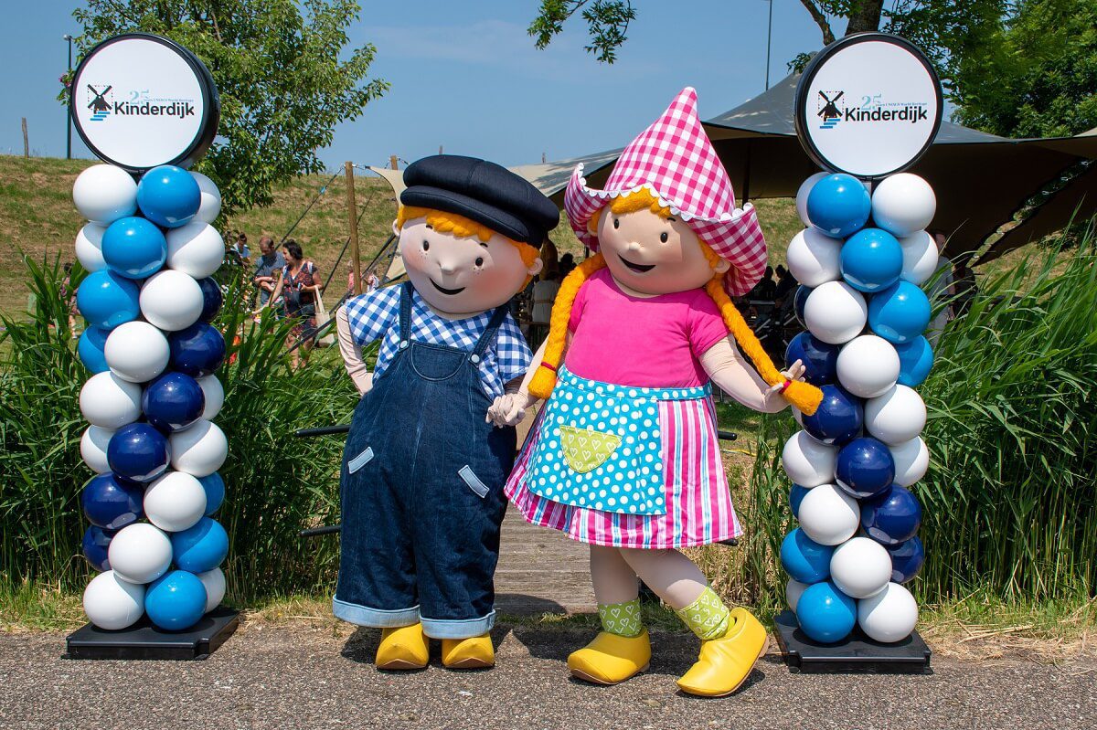 Fien en Teun in UNESCO Werelderfgoed Kinderdijk
