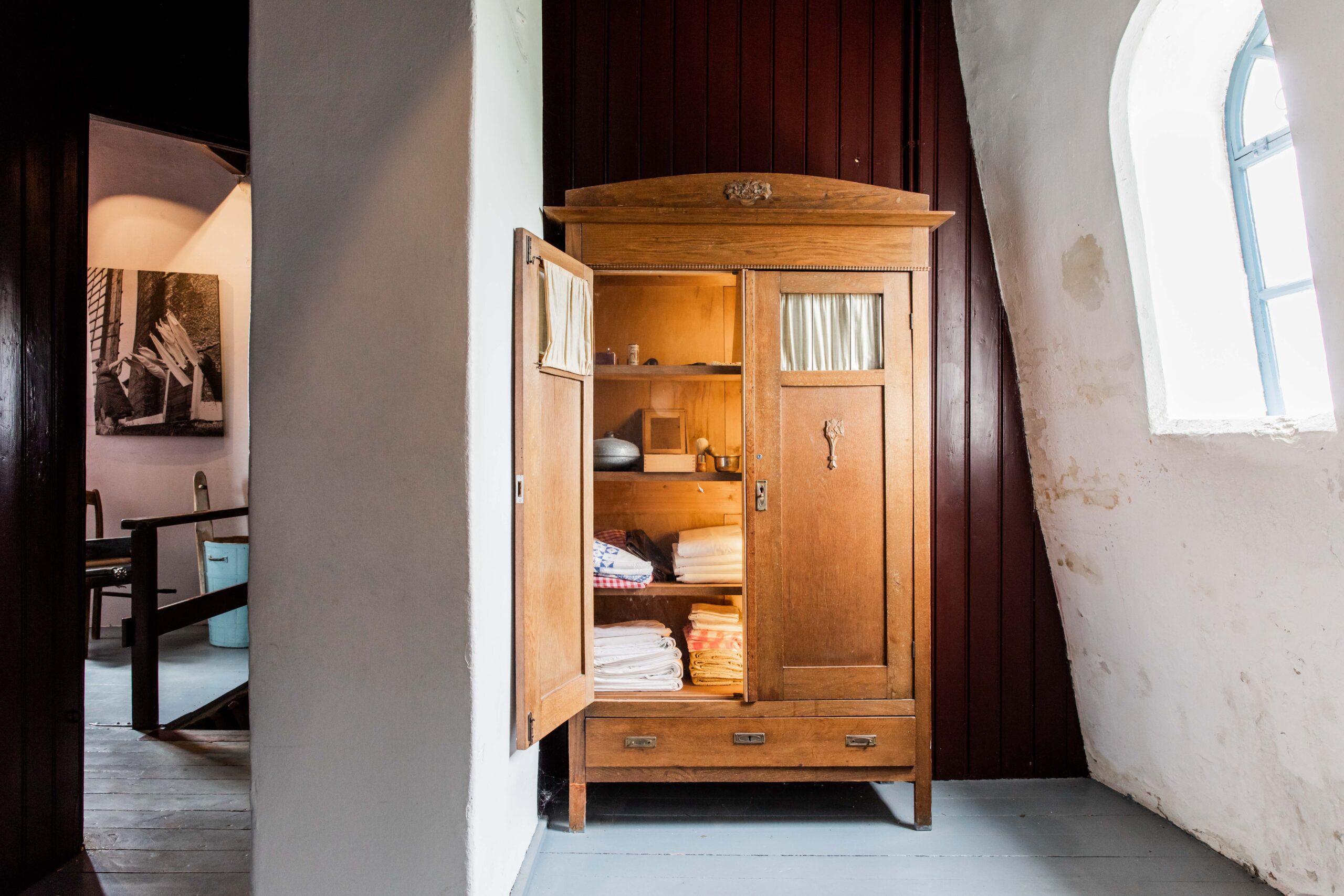 Knus hoekje in Museummolen Nederwaard