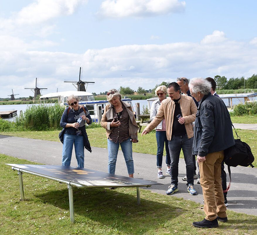 Opening buitenexpositie Kinderdijk